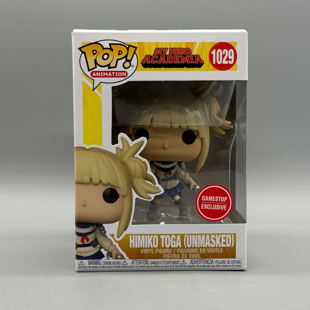 Funko Pop! #1029 Himiko Toga (Unmasked) Gamestop Exclusive w/ Protector Vaulted